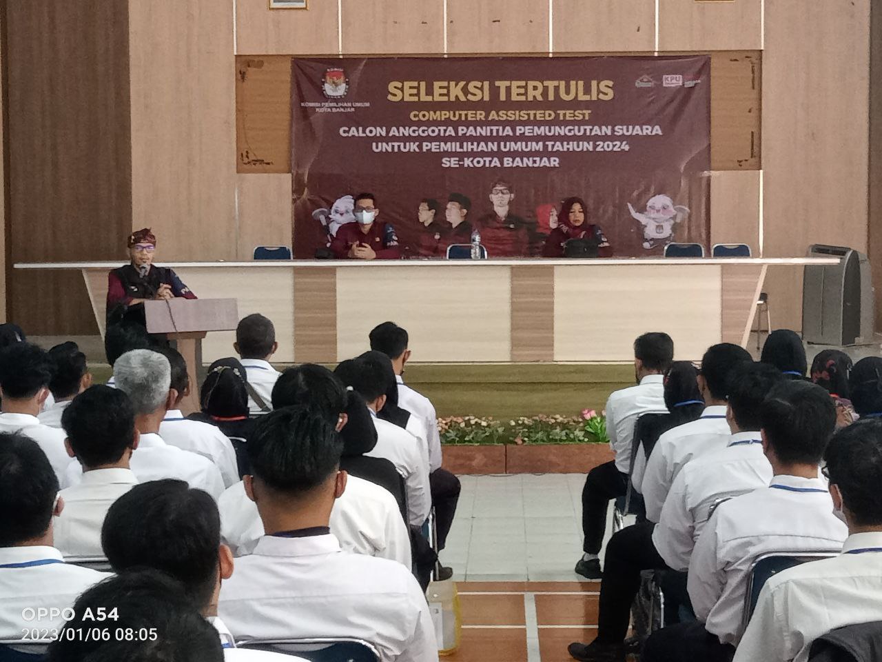 test CAT Calon Anggota PPS Pemilu 2024 se Kota Banjar, 05-01-2023